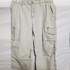 Caribbean Joe Men's Cargo Pants - Light Gray
